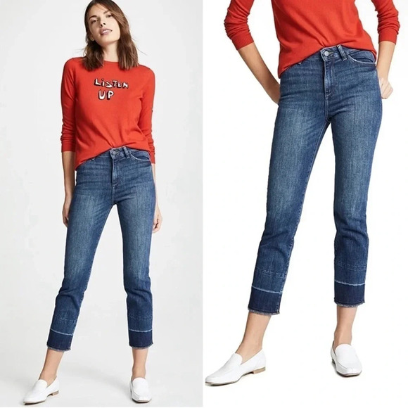DL1961 MARA INSTACULPT STRAIGHT ANKLE JEANS - Picture 1 of 12